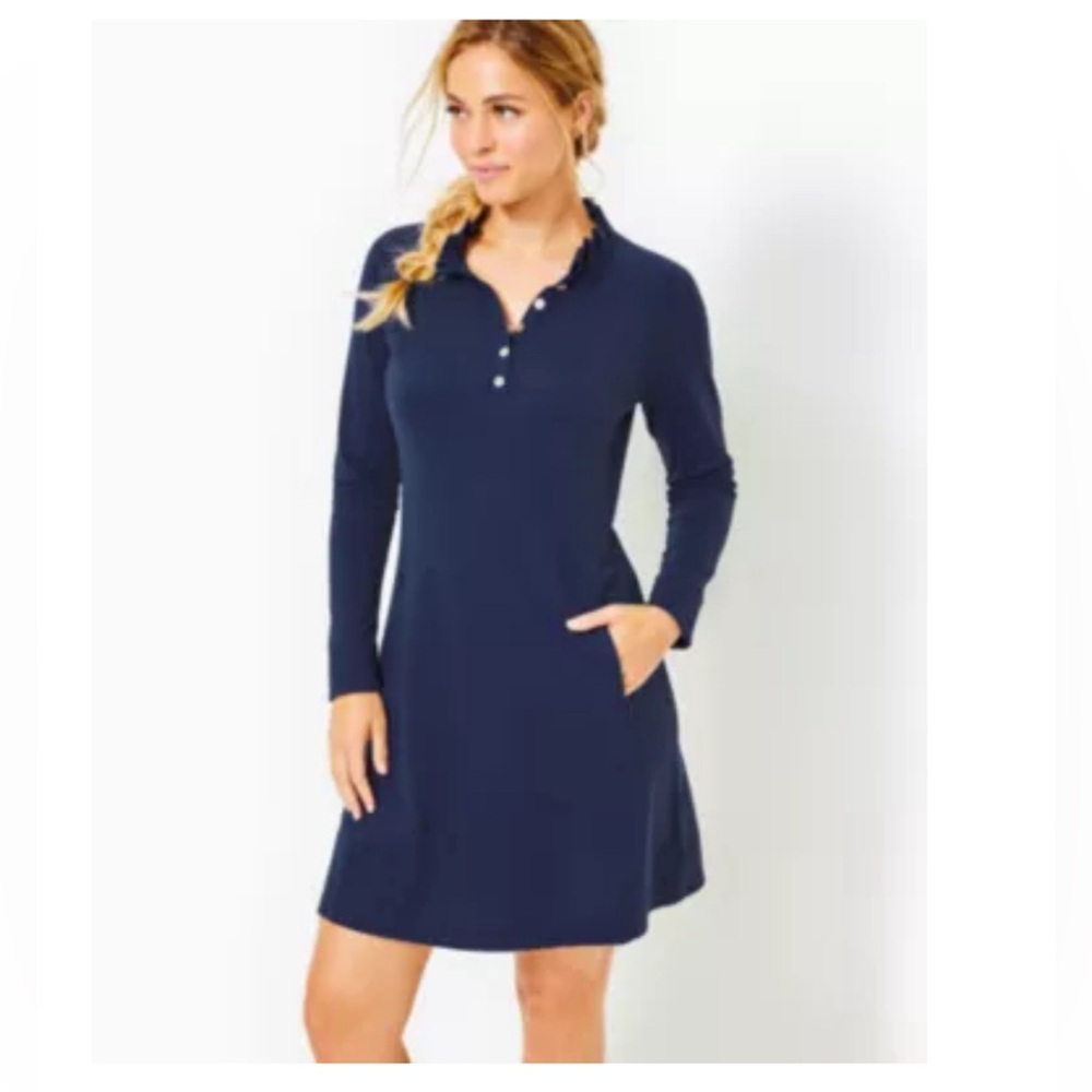 NWT UPF 50+ Luxletic Hutton Polo Dress